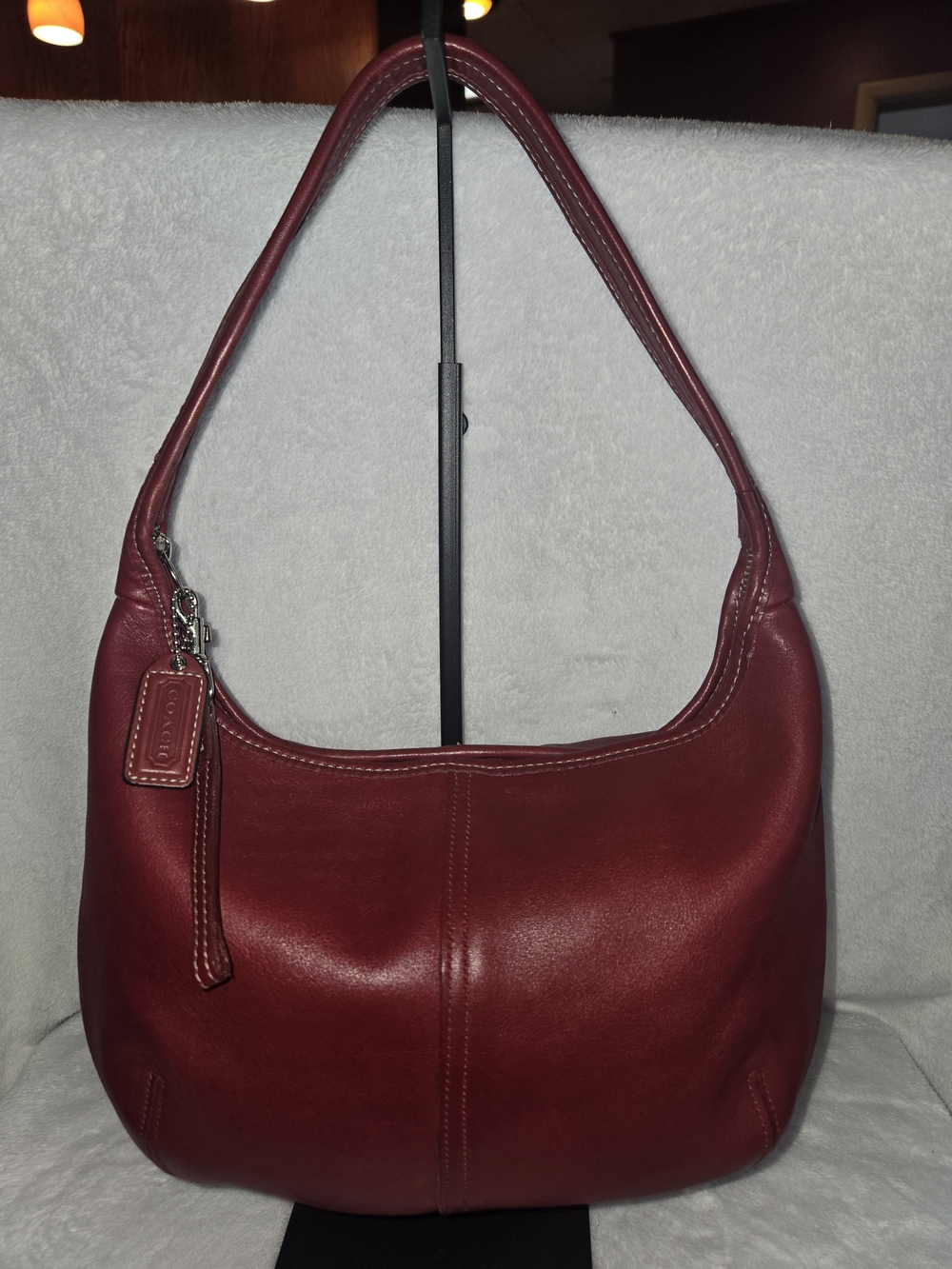 💥PRICE DROP💥✨️🧨Vintage Coach Red Leather Ergo Hobo Shoulder Bag